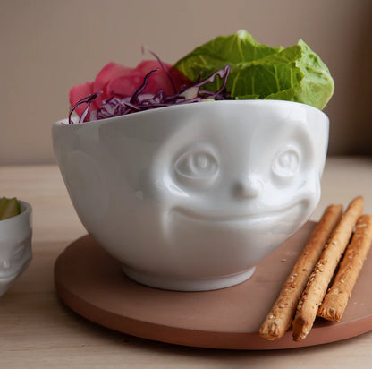 TASSEN Dreamy Face Porcelain Bowl – 16 oz