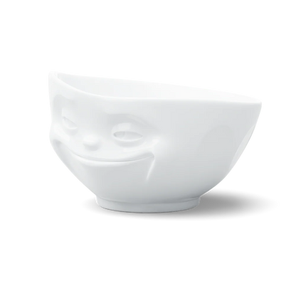 TASSEN Grinning Face XL Porcelain Bowl – 33 oz