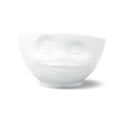 TASSEN Hopeful Face Porcelain Bowl – 16 oz