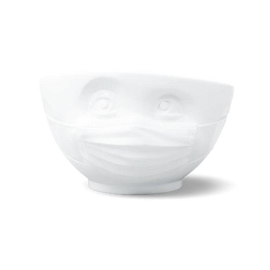 TASSEN Hopeful Face Porcelain Bowl – 16 oz