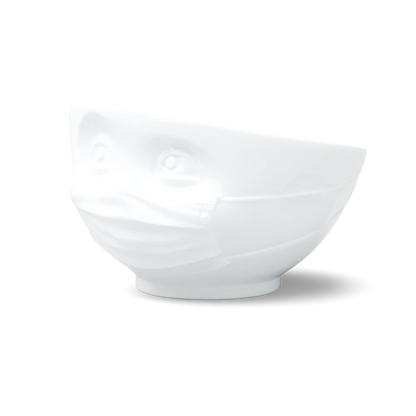 TASSEN Hopeful Face Porcelain Bowl – 16 oz