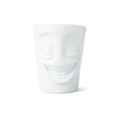 TASSEN Joking Face Porcelain Mug – 11 oz