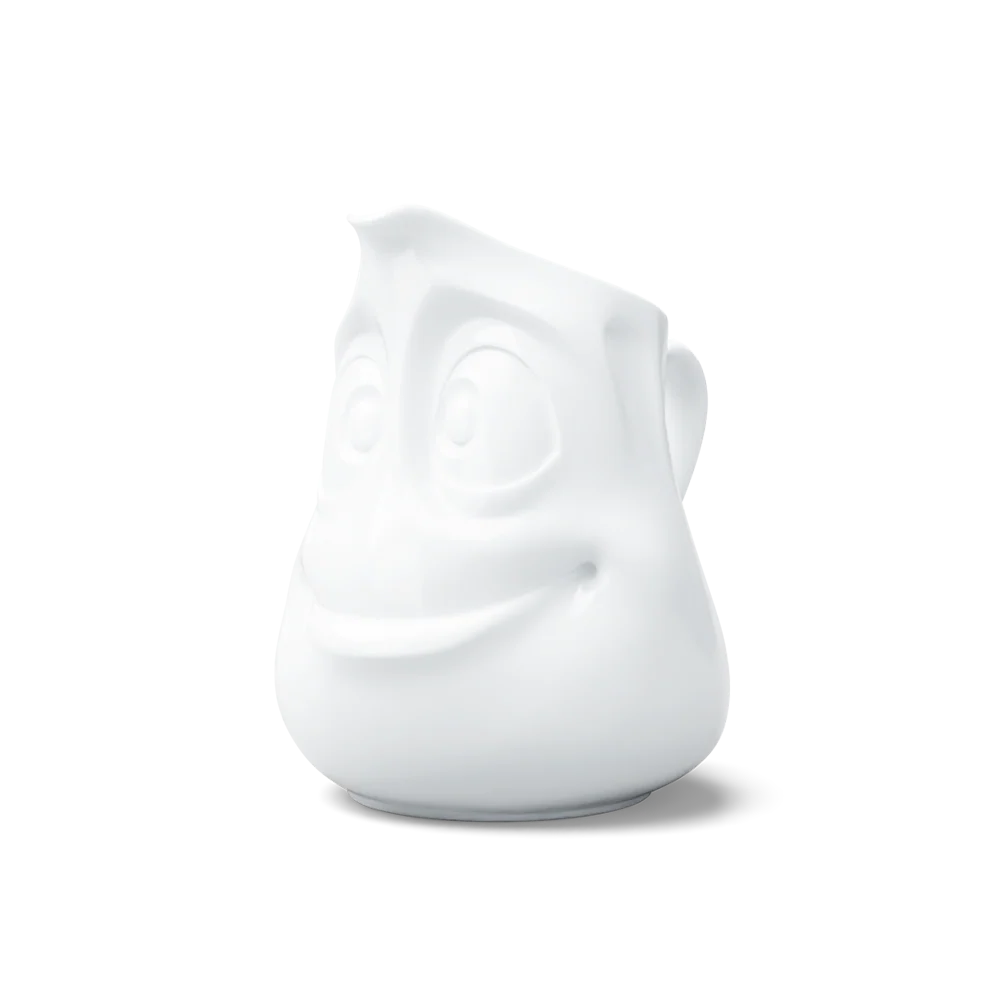 TASSEN Jolly Face Porcelain Small Jug – 11 oz