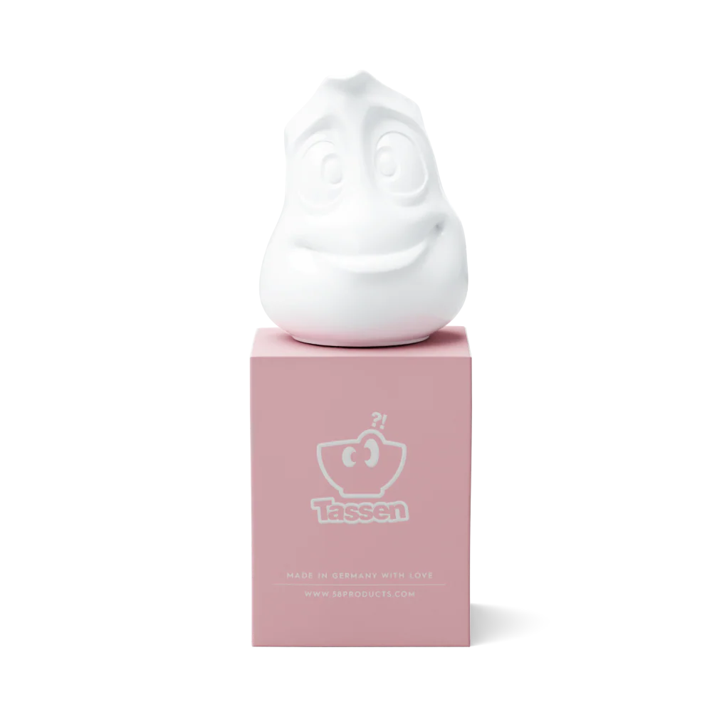 TASSEN Jolly Face Porcelain Small Jug – 11 oz