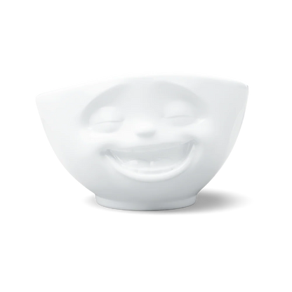 TASSEN Laughing Face Porcelain Bowl – 16 oz
