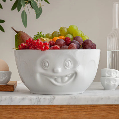 TASSEN Out of Control Face Porcelain Serving Bowl – 87.5 oz