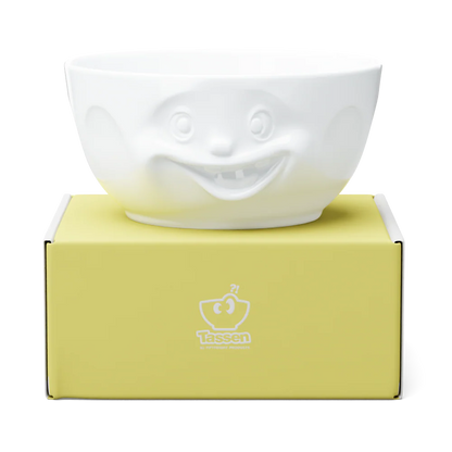 TASSEN Out of Control Face Porcelain Serving Bowl – 87.5 oz