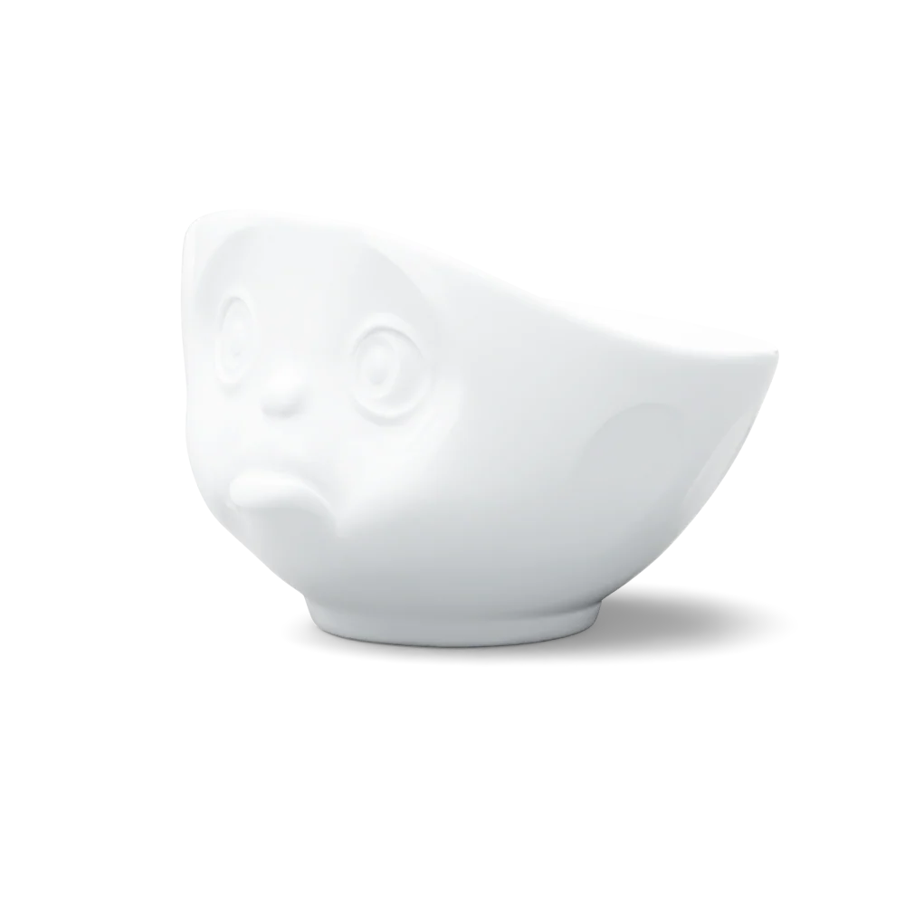 TASSEN Sulking Face Porcelain Bowl – 16 oz
