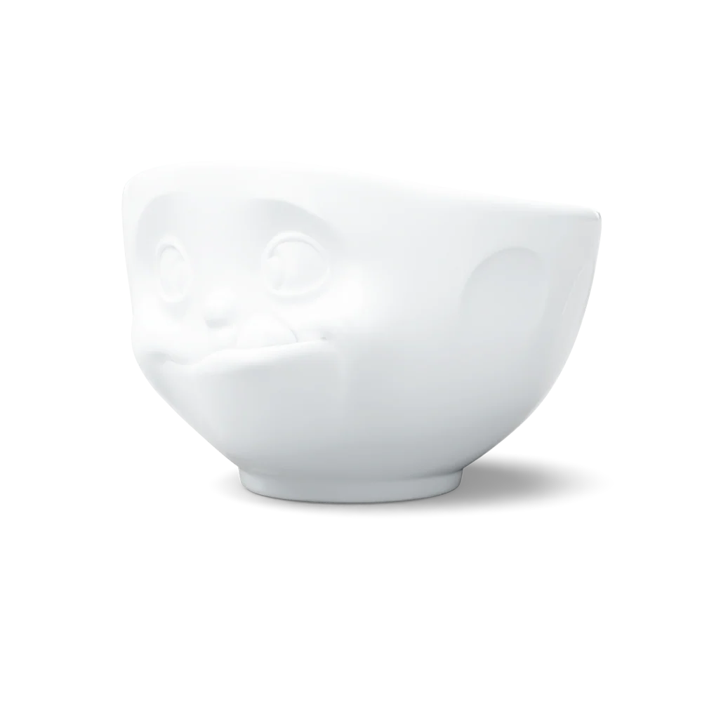 TASSEN Tasty Face Porcelain Bowl – 16 oz
