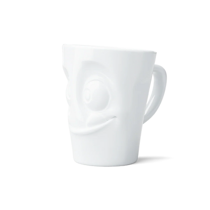 TASSEN Tasty Face Porcelain Mug – 11 oz