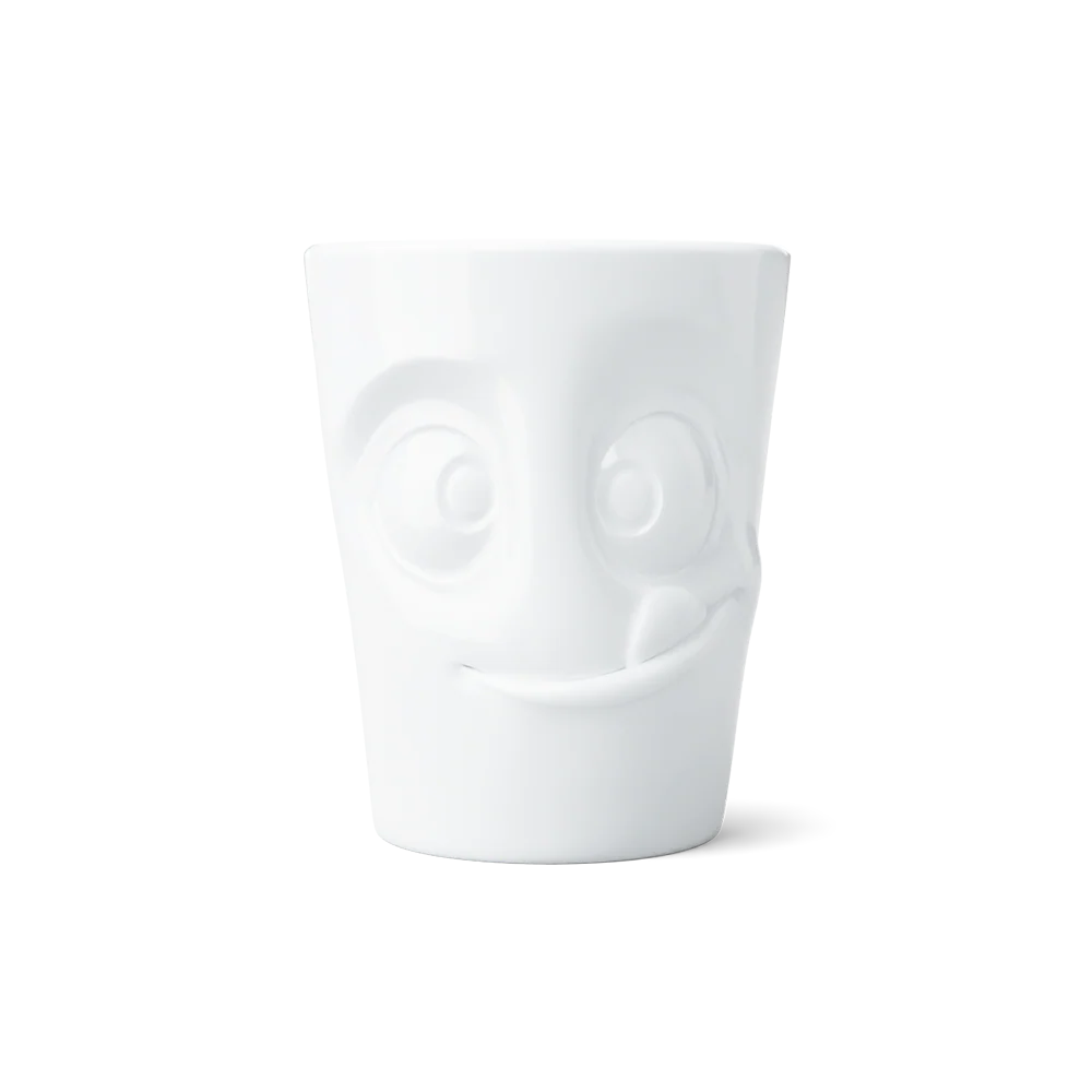 TASSEN Tasty Face Porcelain Mug – 11 oz