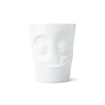TASSEN Tasty Face Porcelain Mug – 11 oz