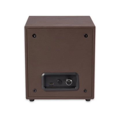 Vito Single Watch Winder – Brown Leather with LED Display